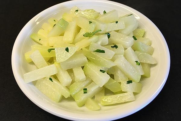 Kohlrabi Vegetables in Butter