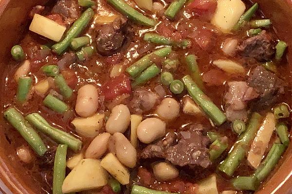 Lamb Stew with Beans and Potatoes