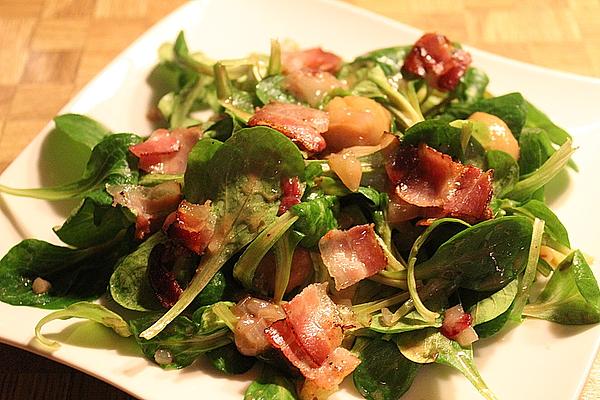 Lamb`s Lettuce with Chestnuts