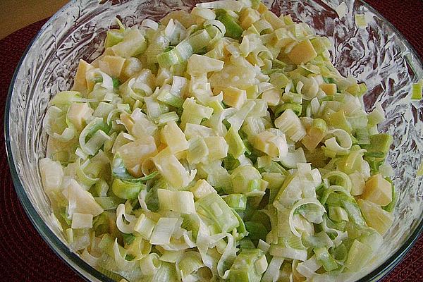 Leek Salad Simple