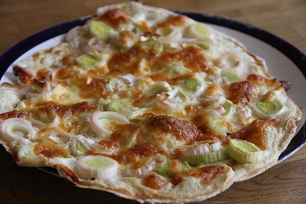 Leek – Tarte Flambée