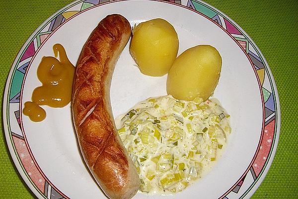 Leek Vegetables As Side Dish