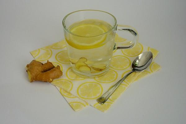 Lemon-ginger Cold Tea