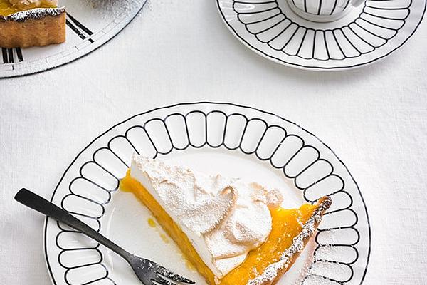 Lemon Tart with Meringue Topping