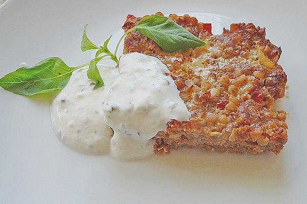 Lentil and Minced Meat Cake