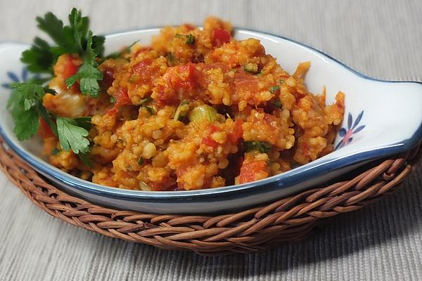 Lentil Bulgur Salad