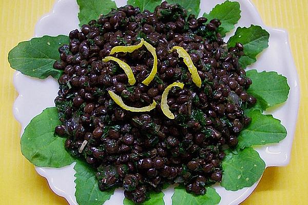 Lentil Salad with Black Cumin