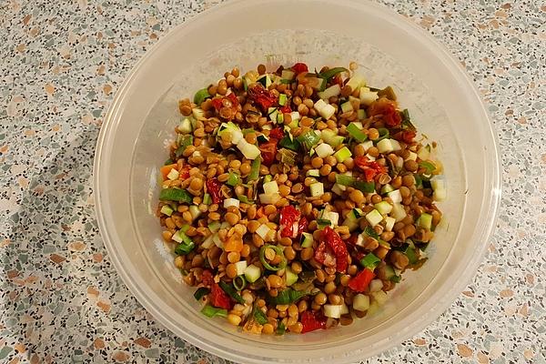 Lentil Salad with Sun-dried Tomatoes