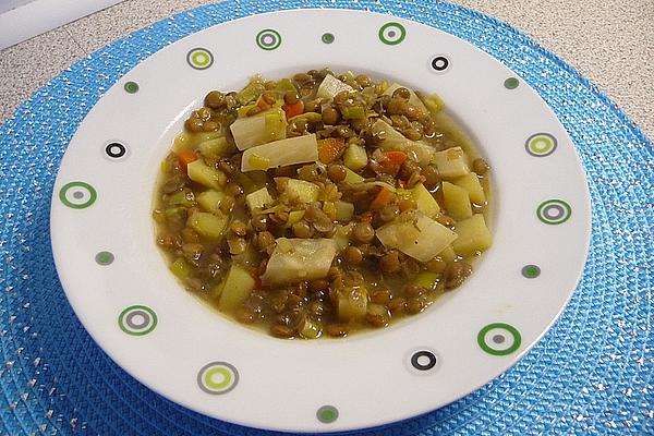 Lentil Soup Thuringian Style