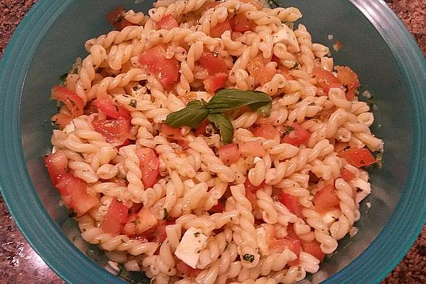 Light Pasta Salad Alla Bruschetta