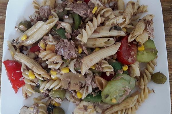 Light Pasta Salad with Tuna