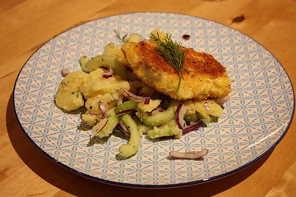 Light Potato Salad with Cucumber and Dill