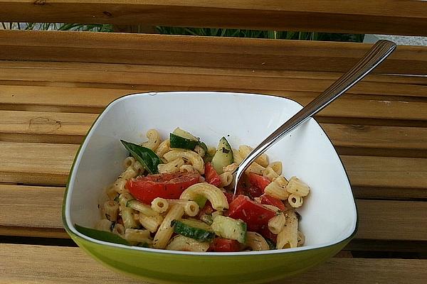 Light Vegetarian Pasta Salad