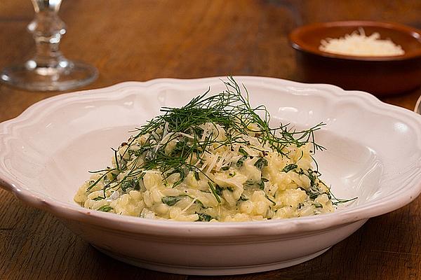 Lime Risotto with Spinach