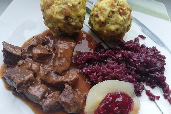 Lingonberry, Red Cabbage and Red Cabbage