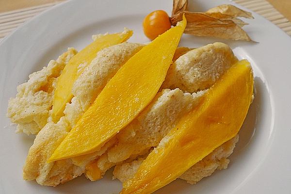 Loose Curd Casserole with Mango