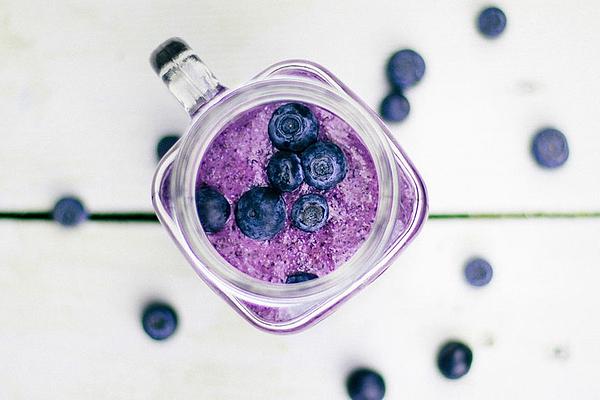 Low Carb Blueberry Chia Pudding