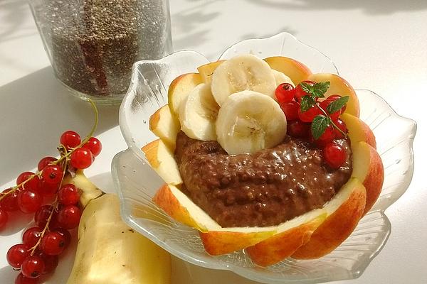 Low Carb Chia Chocolate Pudding