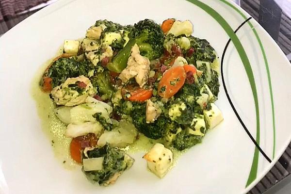Low Carb Turkey and Vegetable Casserole