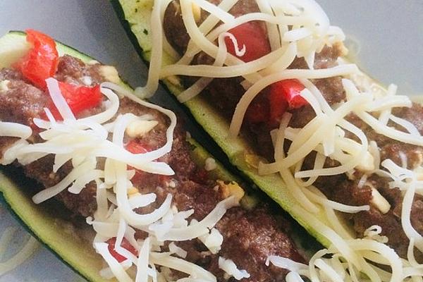 Low Carb Zucchini Boats