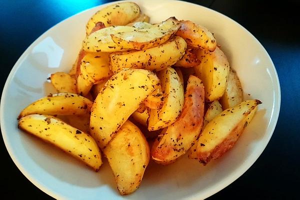 Low-fat Potato Wedges from Oven