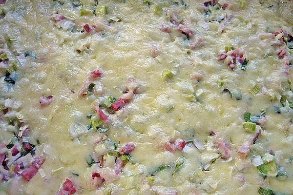 Lower Bavarian Leek Cake