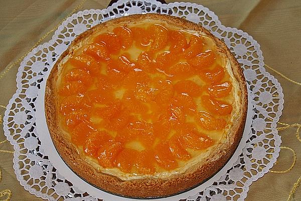 Mandarin Sour Cream Cake