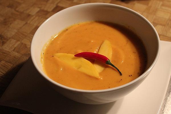 Mango and Carrot Soup