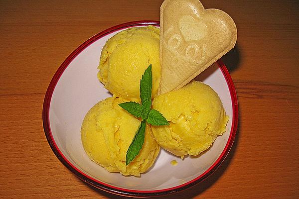 Mango Banana Ice Cream