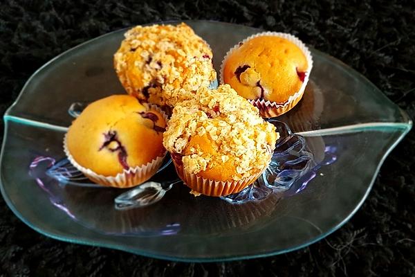 Maple Syrup – Muffins with Oatmeal Crumble