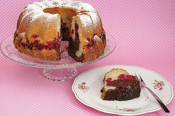 Marble Cake with Cherries