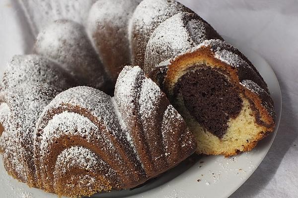 Marble Cake with Sour Cream