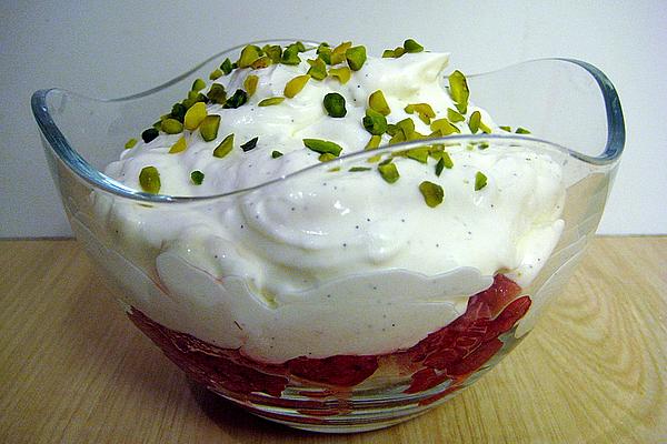 Mascarpone Cream with Raspberries