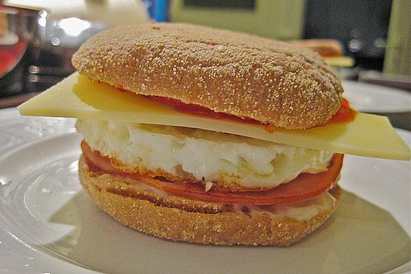 Mc Muffin with Egg and Ham
