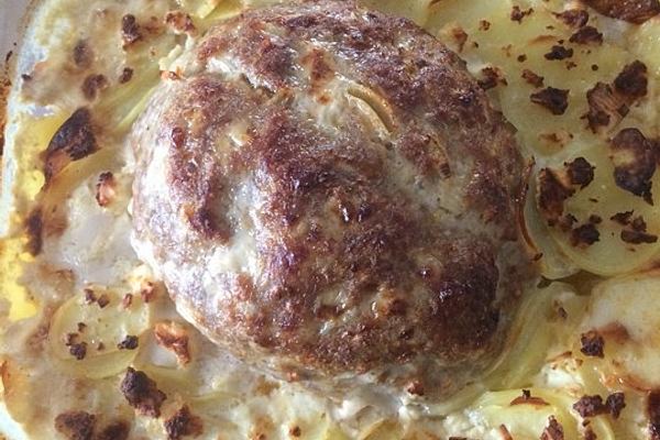 Meatloaf with Cheese Filling