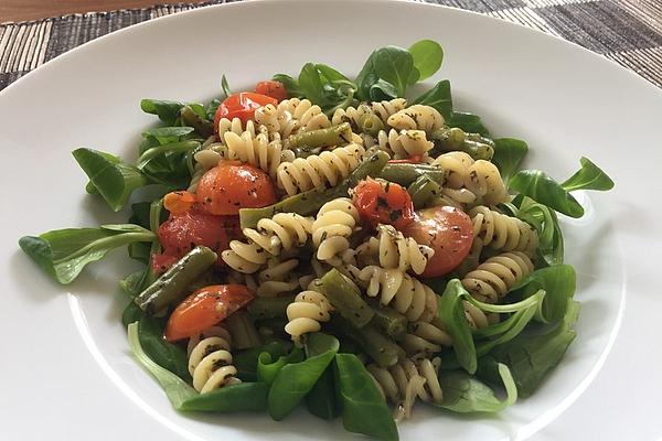 Mediterranean Bean and Noodle Pan