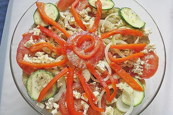 Mediterranean Layer Salad