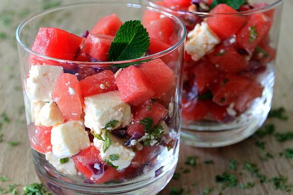 Mediterranean Melon Salad