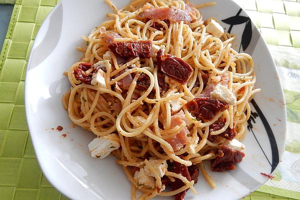 Mediterranean Spaghetti or Pizza Spaghetti