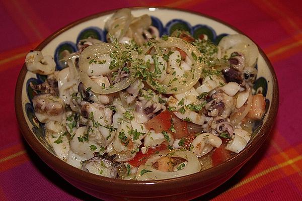 Mediterranean Squid Salad