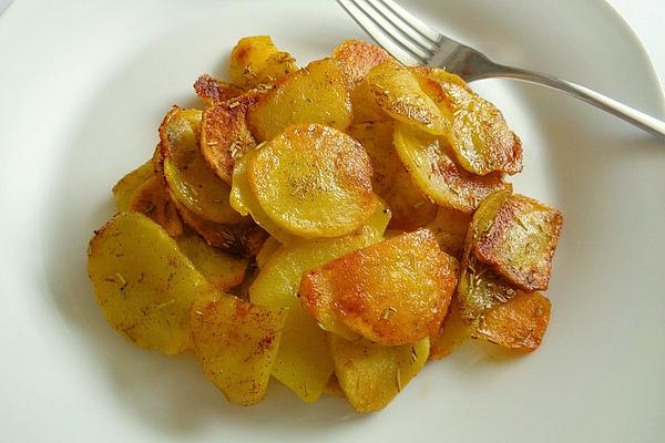 Mediterranean Style Fried Potatoes