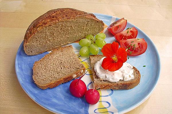 Mill Bread Like in Great-grandmother`s Time