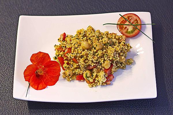 Millet Salad with Chickpeas