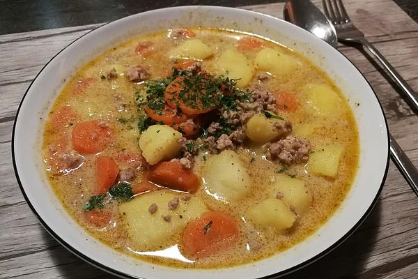 Minced Meat – Potatoes – Carrots – Stew