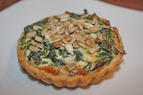 Mini Quiches with Spinach