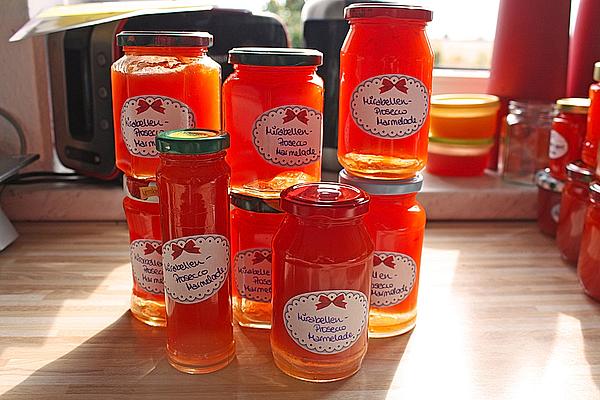 Mirabelle Jam with Prosecco