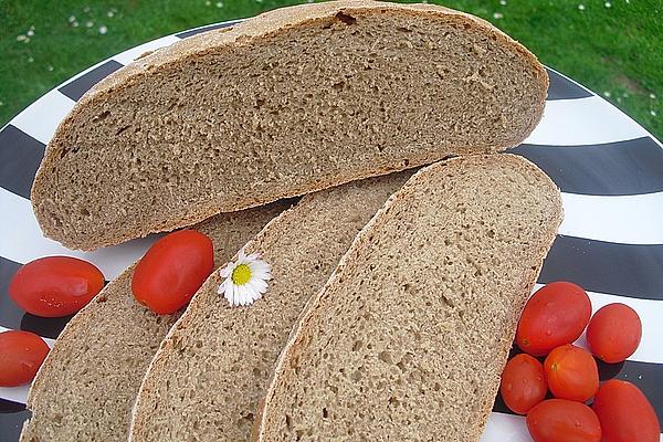 Mixed Rye Bread Without Yeast