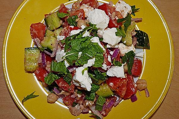 Moroccan Warm Chickpea Salad
