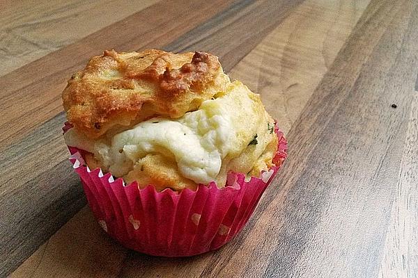Muffins with Sheep Cheese