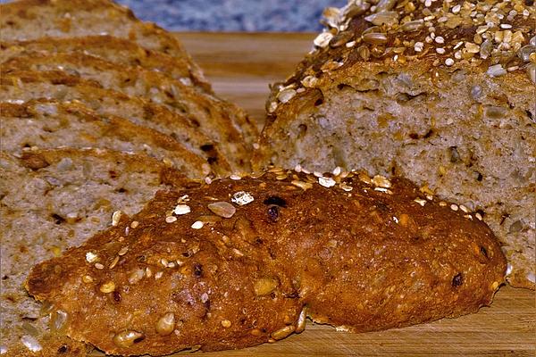 Multigrain Bread with Sourdough